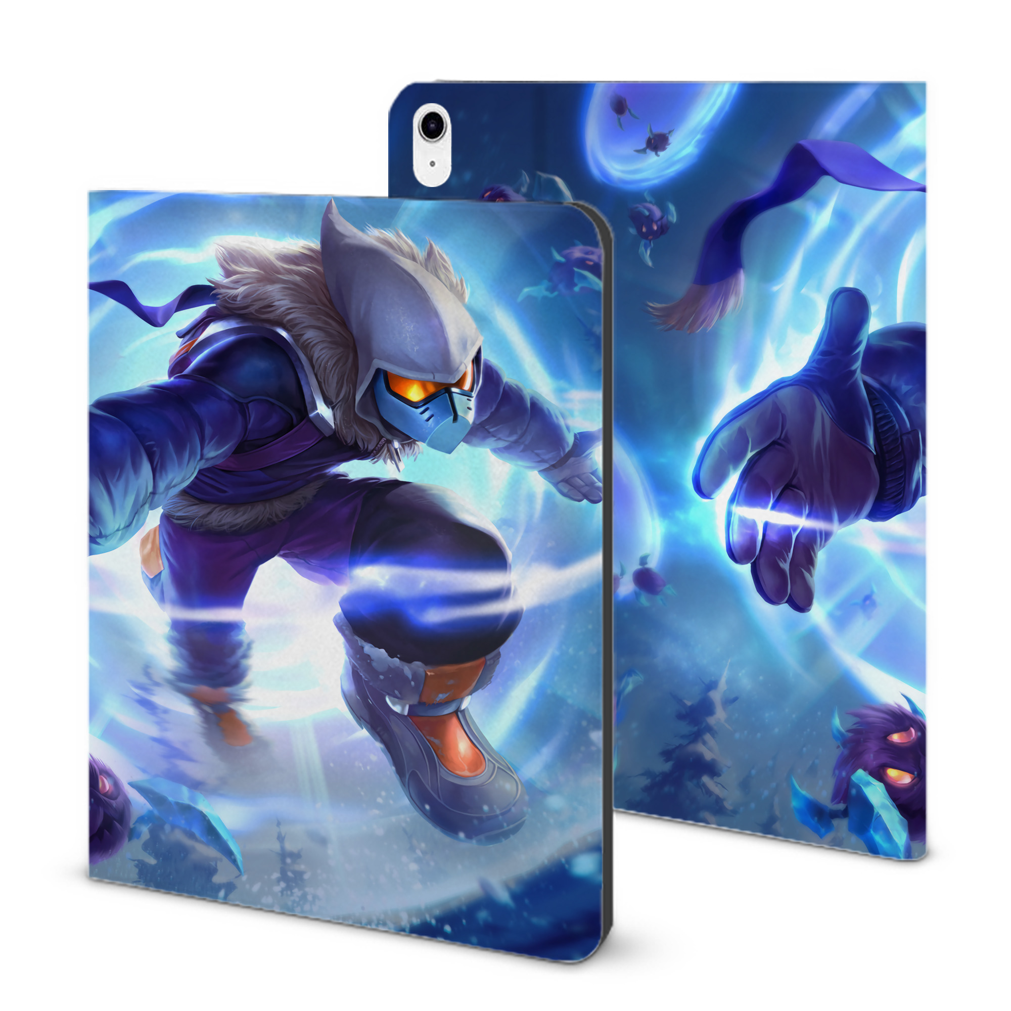 （画像用） リーグ・オブ・レジェンド League of Legends LOL IPad ケース ブック型 PUレザー TPU 耐衝撃 軽量 薄型 ペン収納なし 全面保護 IPad 各モデル対応